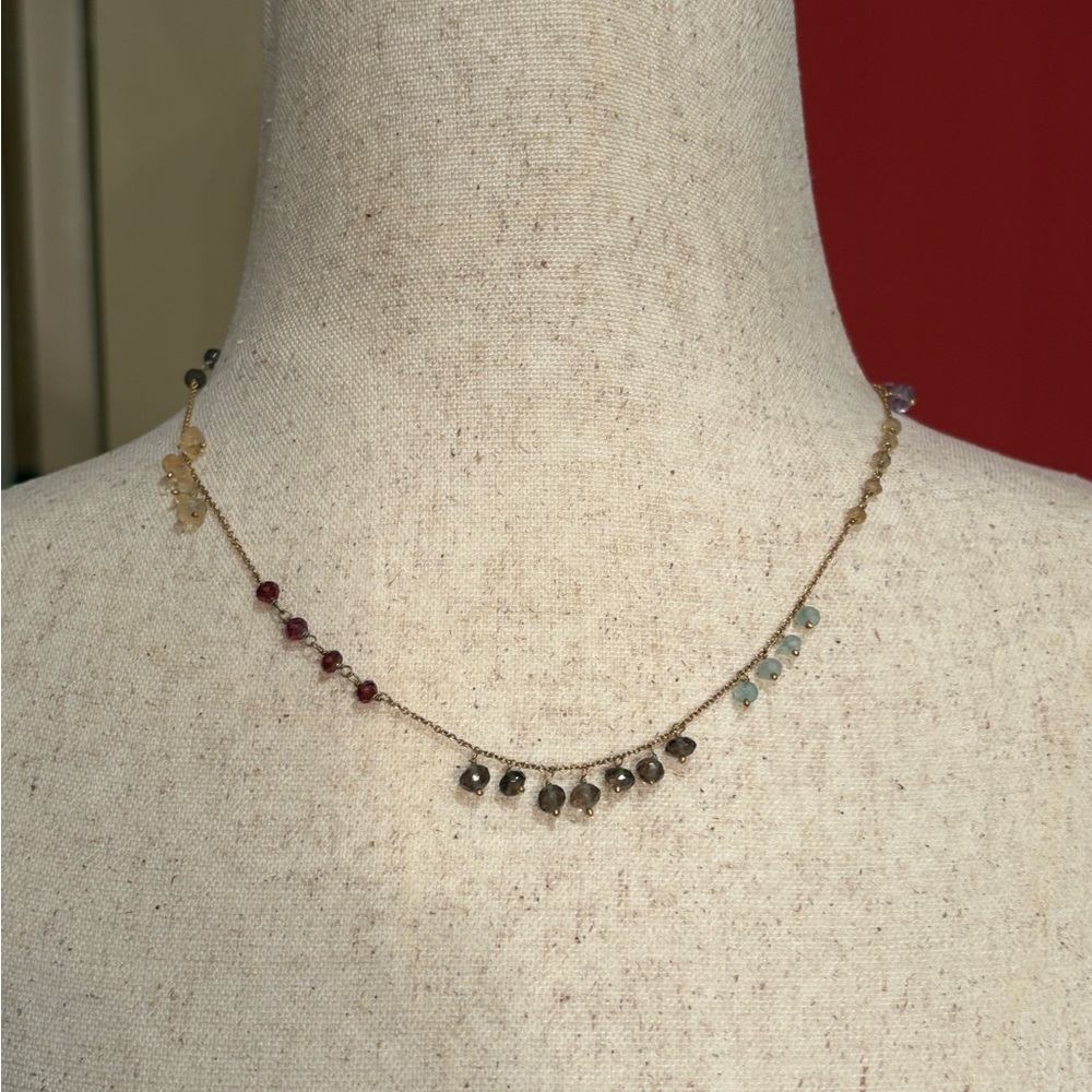 Elegant Multicolor Beaded Necklace